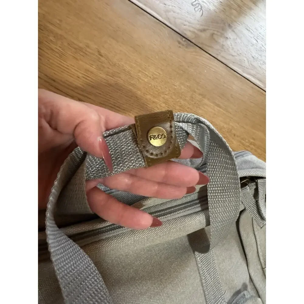 Vintage Cotton Field & Co Collection Backpack Computer Bag College School Travel